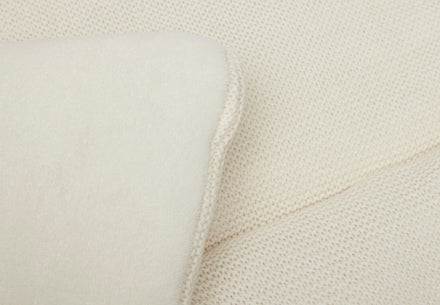 Jollein Boxkleed Basic Knit 75x95cm | Ivory