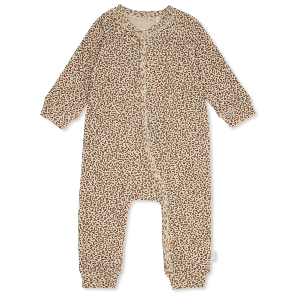 ZZZ Konges Sløjd newborn onesie playsuit Rosarie Red