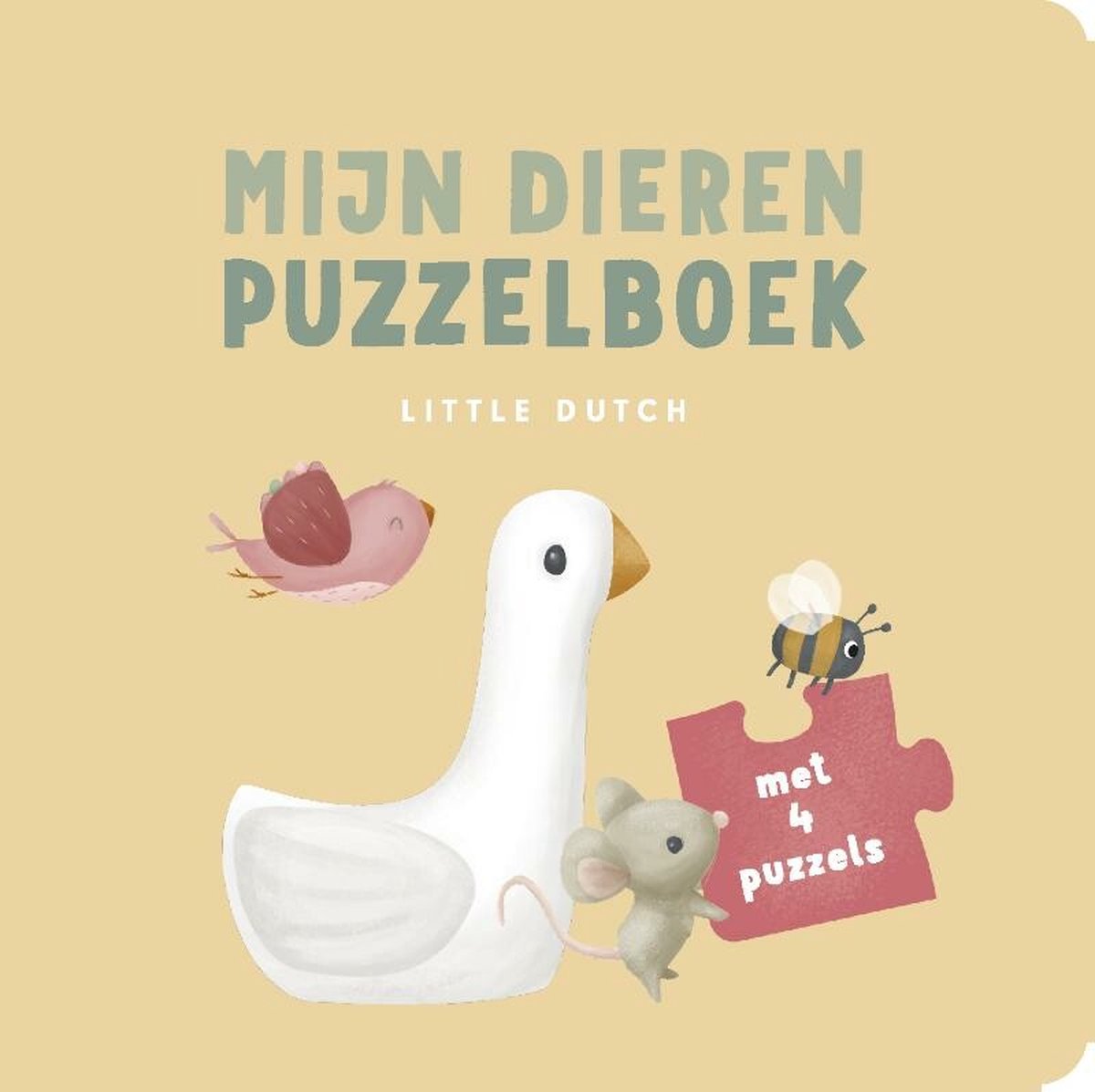 Little Dutch Puzzelboek | Mijn Dieren