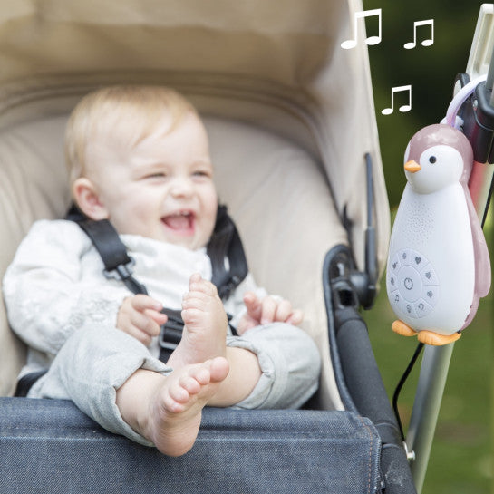 Zazu Zoë de Pinguin 3 in 1 Muziekdoosje Roze - DE GELE FLAMINGO - 4