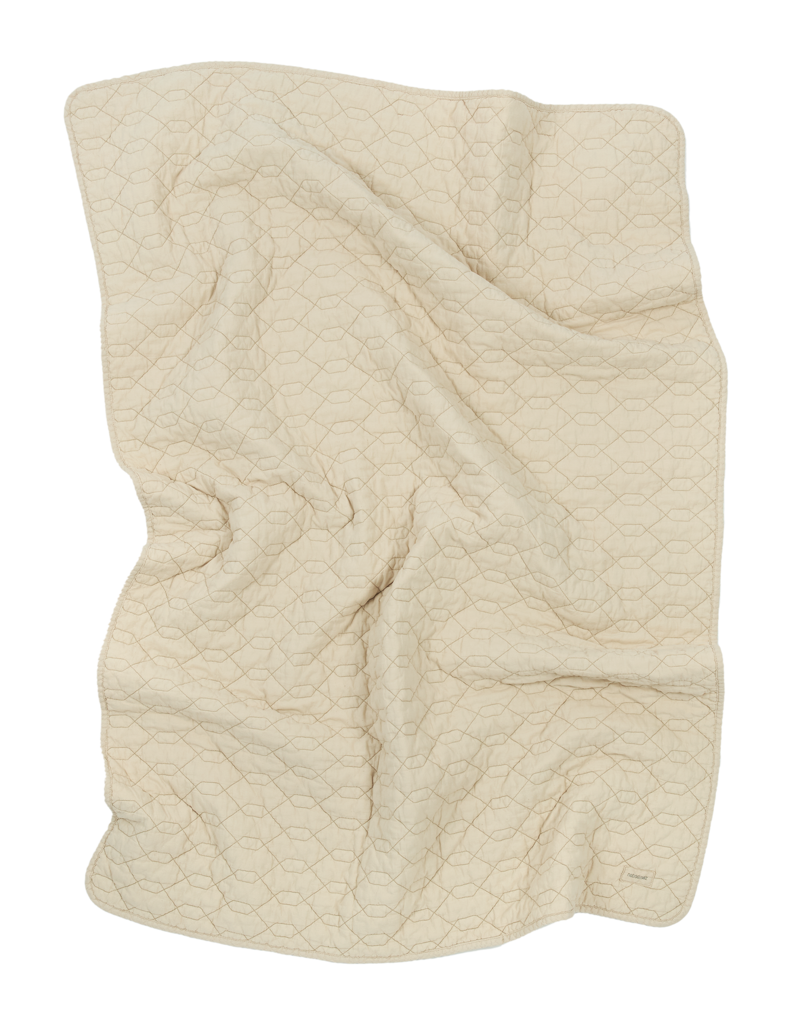 Nobodinoz Dekentje 100x70cm Wabi Sabi Quilted Deken 100x135cm | Ginger*