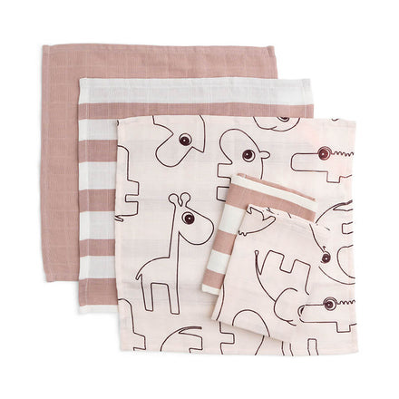 Done By Deer Set 3 Cloths 70x70cm | Lalee Powder