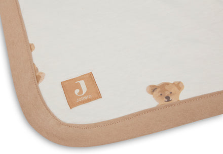 ZZZ Jollein Ledikant Deken Jersey 100x150cm | Teddy Bear