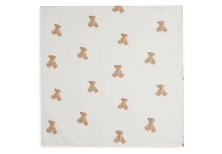 Jollein Hydrofiele Multidoek Small 70x70cm 3-Pack | Teddy Bear