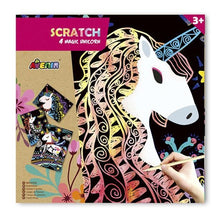 Avenir Scratch Knutselset Kras | 4 Magic Unicorn