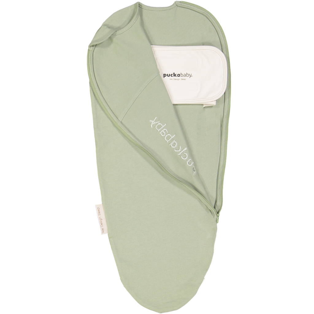 Puckababy Piep Inbakerslaapzak 0-3M | Olive