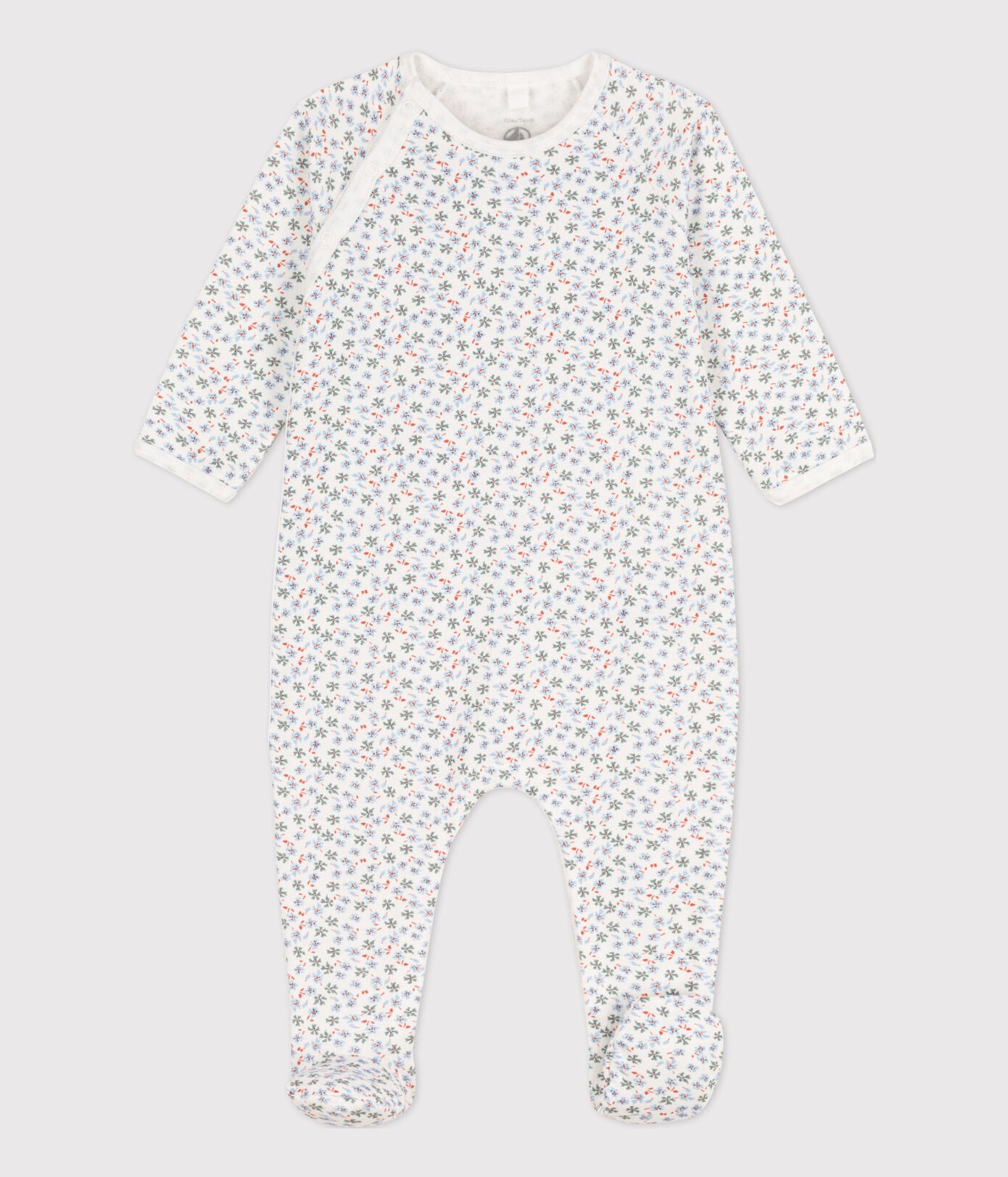 zzz Petit Bateau Baby Pyjama | Marshmallow