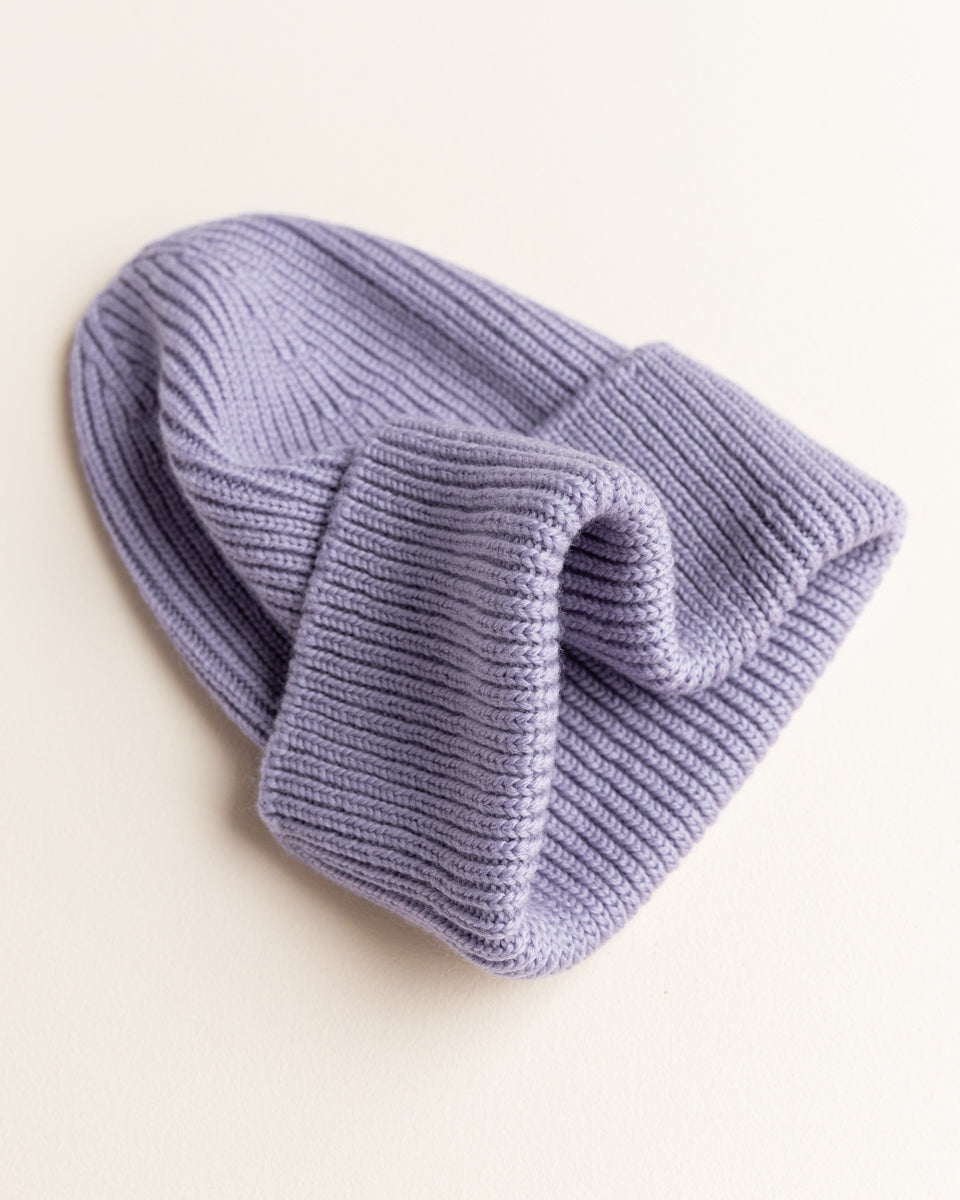 Hvid Beanie Fonzie 3-6Y | Lilac