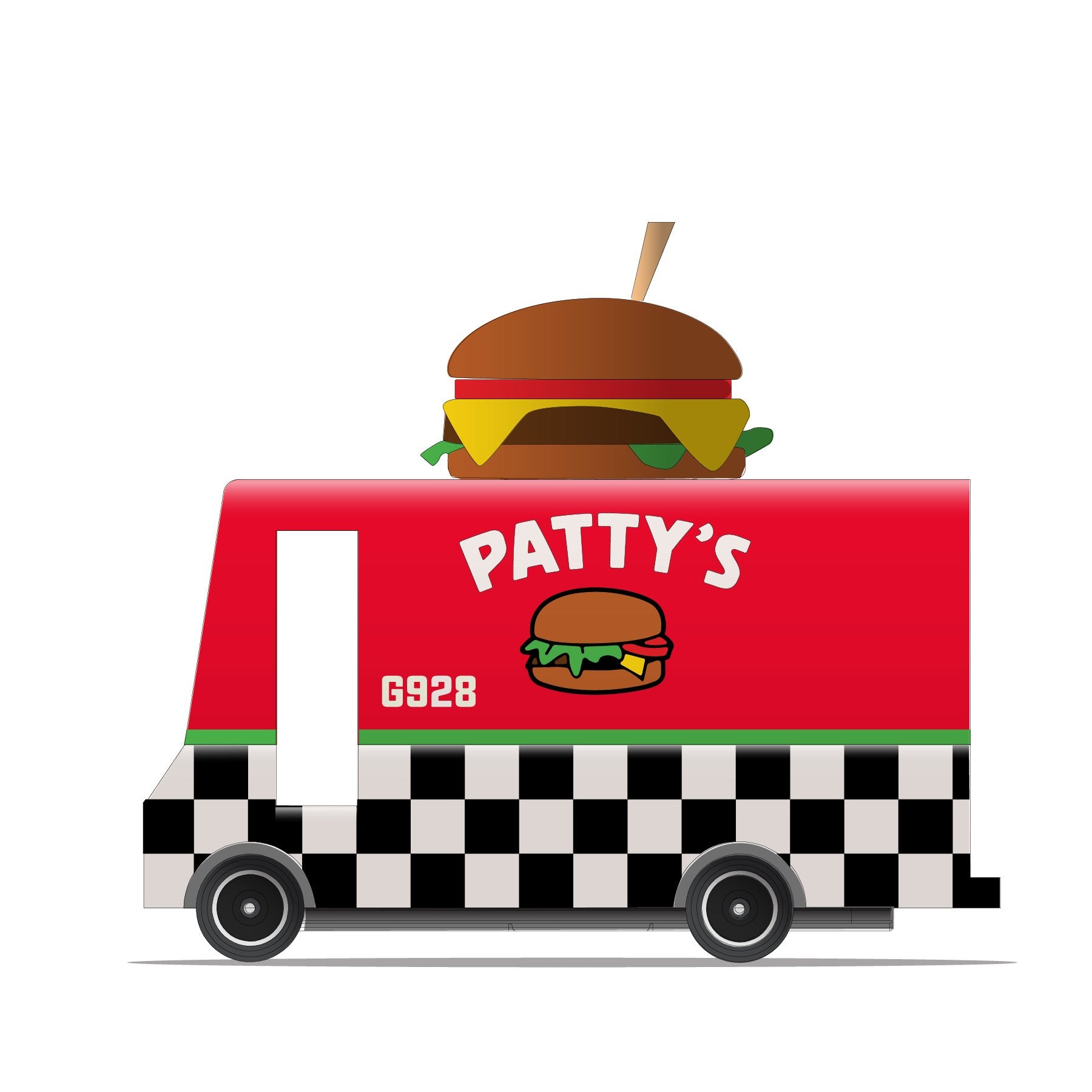 Candylab Toys Candyvan Pattys Hamburger Van