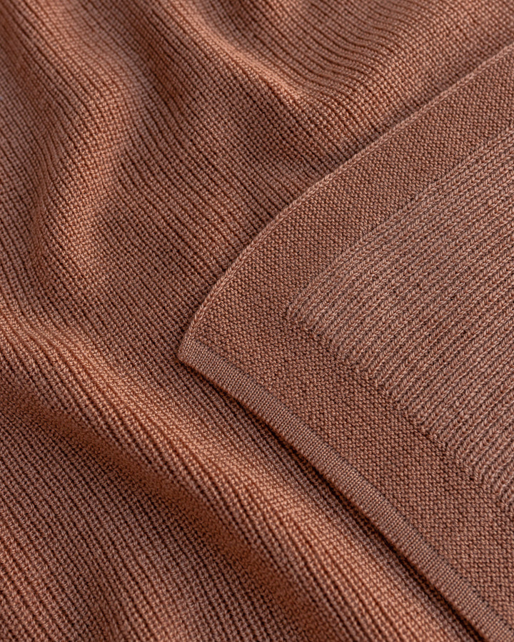 Hvid Blanket Felix | Terracotta