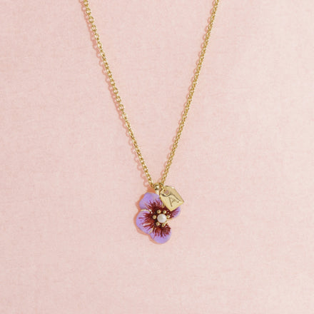 Galore Gepersonaliseerde Ketting Part Of Me | Gold & Violet Baby