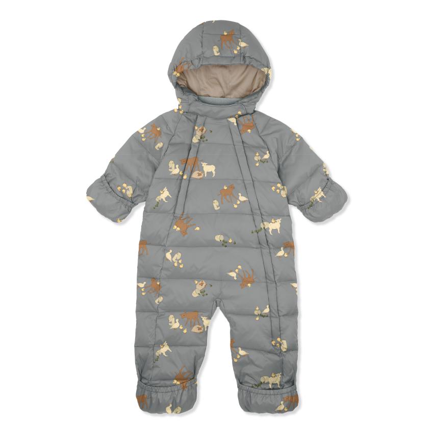 Konges Sløjd Baby Down Onesie | Farm Blue   *