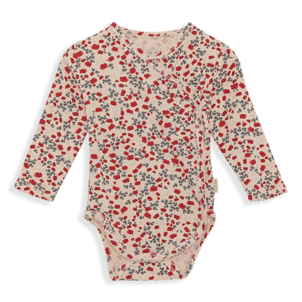 Konges Sløjd Newborn Overslag Romper | Poppy