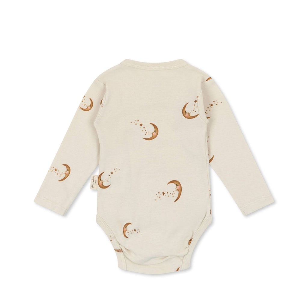 Konges Sløjd Classic Longsleeve Newborn Body GOTS | Moon*