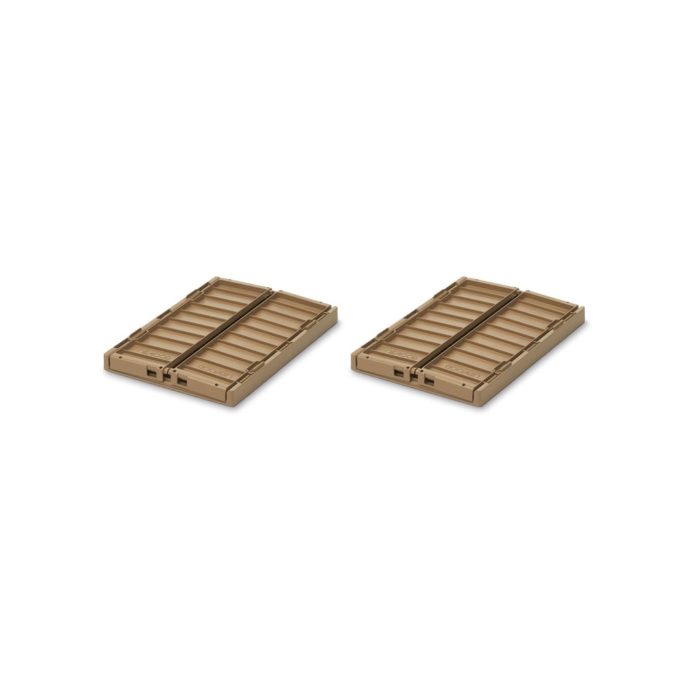 Liewood Weston Storage Box 2 Pack Small Oat