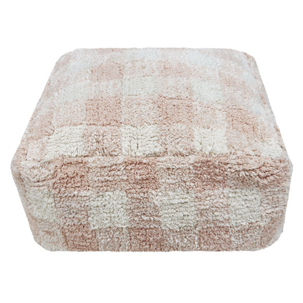 Lorena Canals Pouffe 20x40x40cm | Vichy Rose