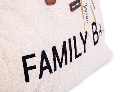 Childhome weekendtas XL Family Bag | Teddy OffWhite