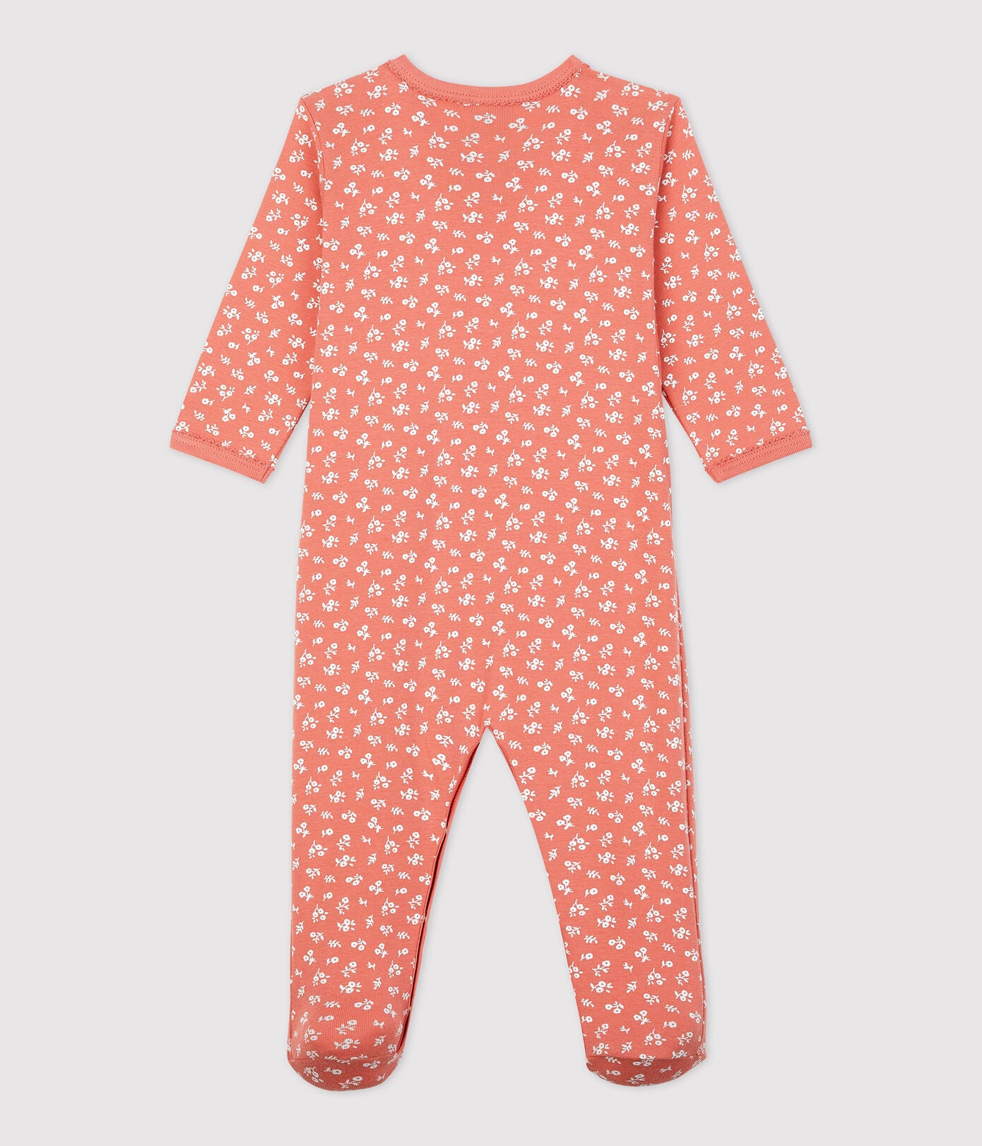 zzz Petit Bateau Baby Pyjama I Bloemenprint