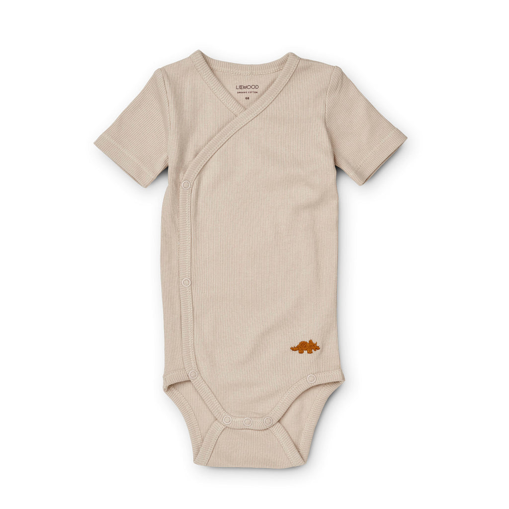 zzz Liewood Hali Body Shortsleeve 2-pack | Dino/ Sandy Mix *