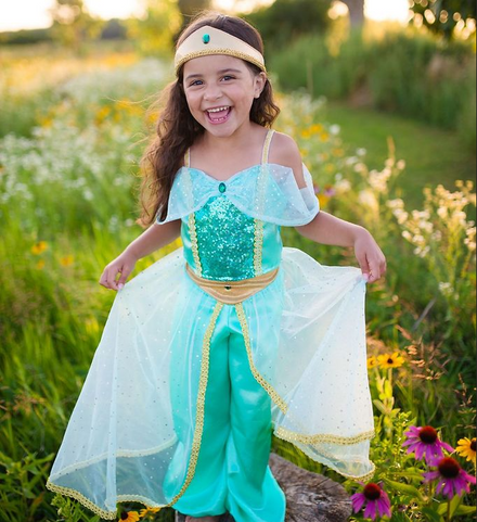 Great Pretenders Prinses Jasmine Jurk | 5-6 Jaar