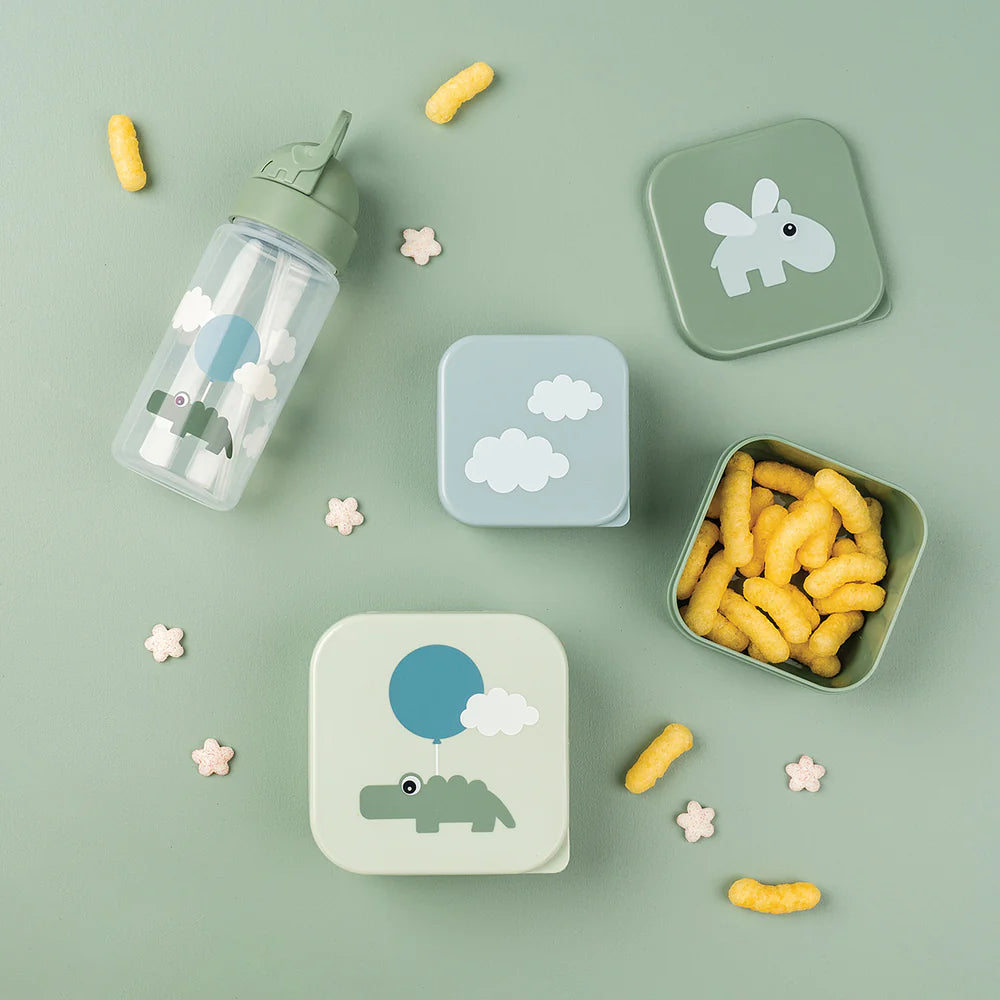 Done By Deer Drinkbeker Met Rietje | Happy Clouds Green