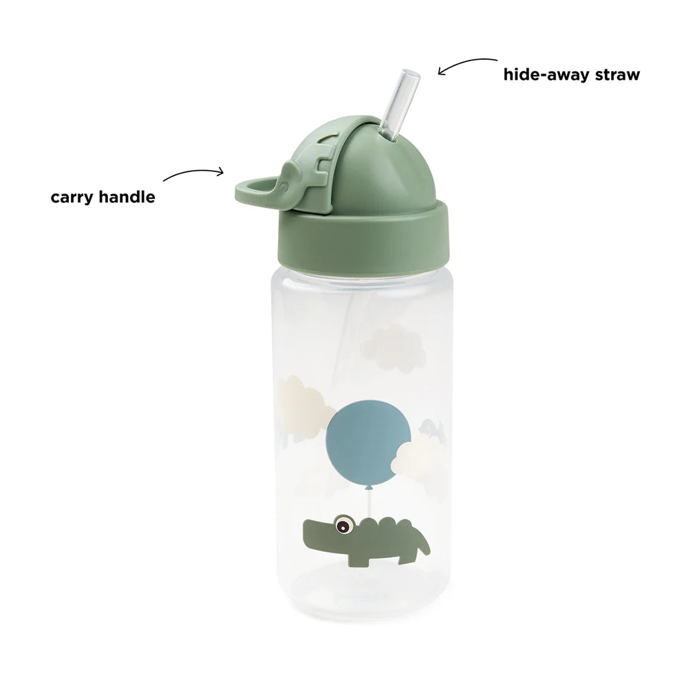 Done By Deer Drinkbeker Met Rietje | Happy Clouds Green