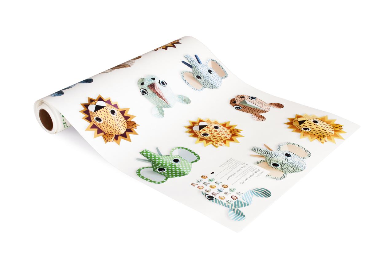 Studio Ditte Behangpapier | Wild animals cool