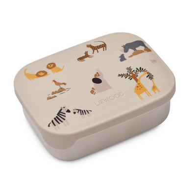 Liewood Arthur Lunch Box Met Vakjes | All Together / Sandy