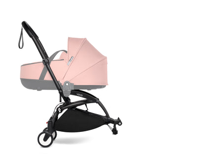 Babyzen YOYO Connect Lichte Dubbele Plooibuggy | Zwart Zonder Kap