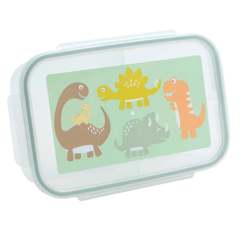 SugarBooger Lunch box bento Met Vakjes | Baby Dinosaur