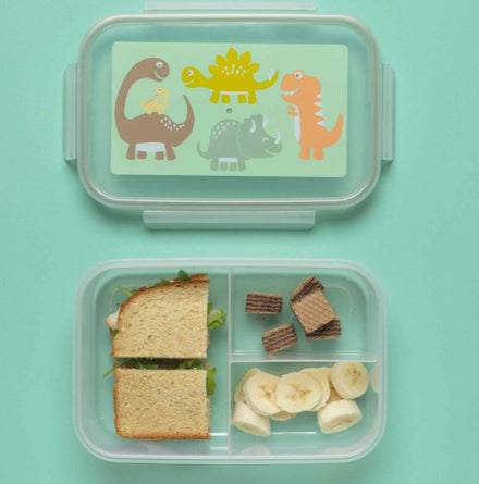 SugarBooger Lunch box bento Met Vakjes | Baby Dinosaur