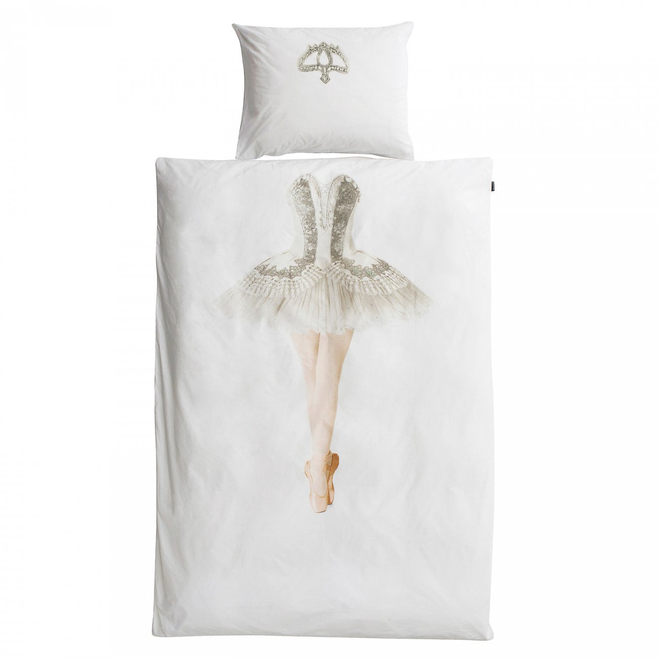 SNURK dekbedset 140 x 200/220cm Ballerina - DE GELE FLAMINGO - 1