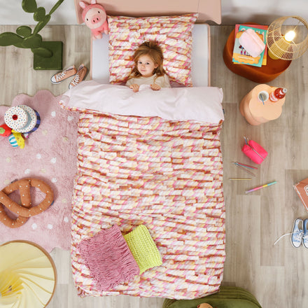 SNURK Dekbedset 140x200/220cm | Swirl Candy