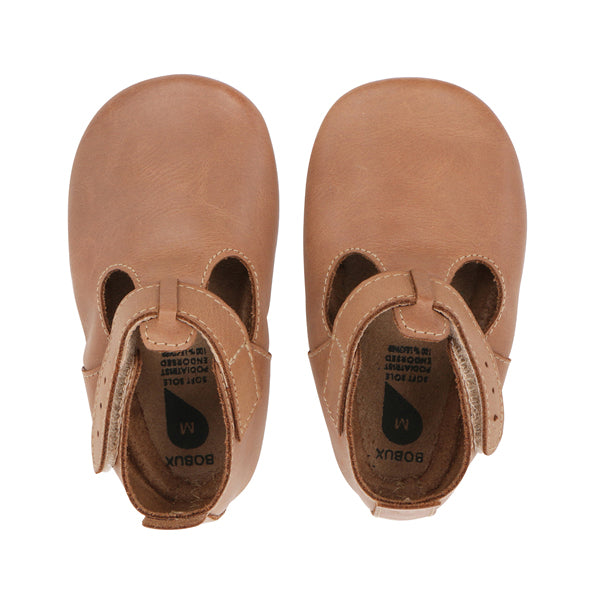 Bobux Soft Soles Jack & Jill | Caramel