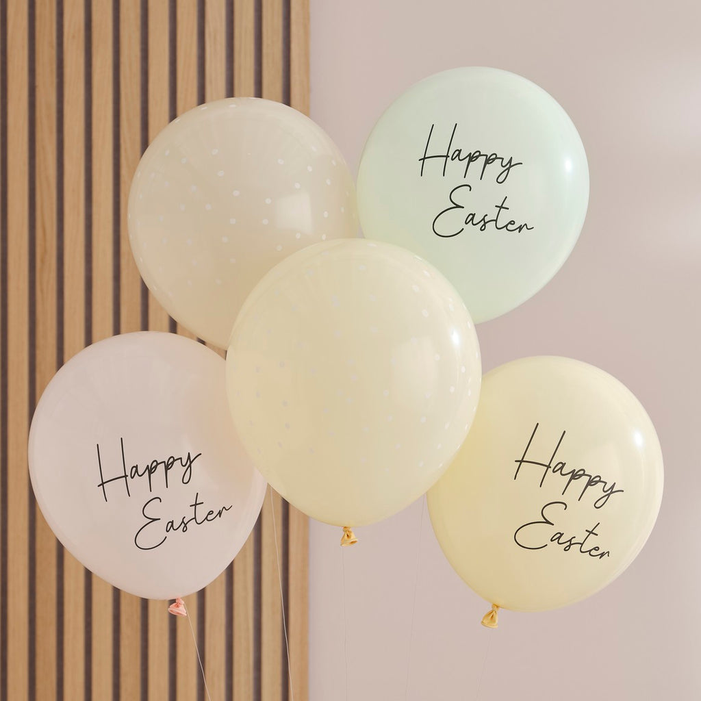 Ginger Ray Ballonnen Set 5 | Easter Ballonnen