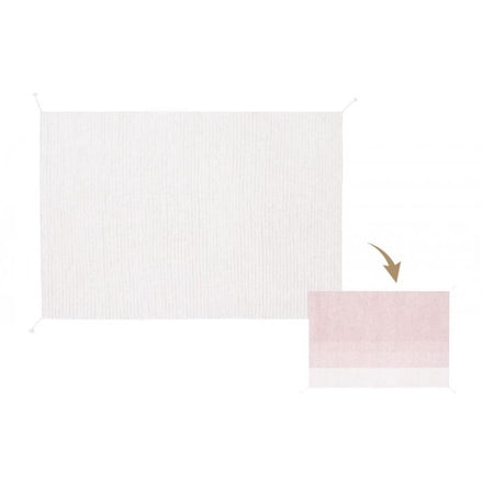 Lorena Canals machinewasbaar Reversible Tapijt 140x200cm | Gelato Pink