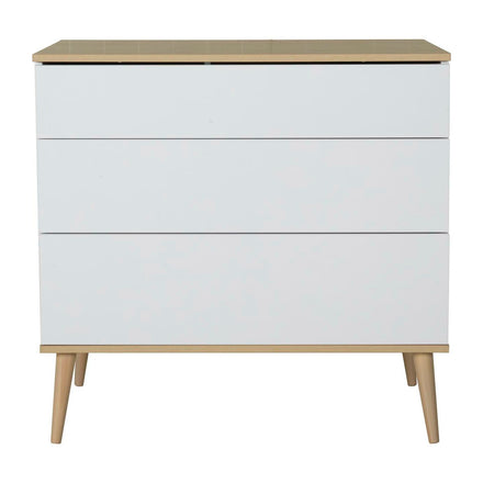 Quax Flow Commode I White & Oak