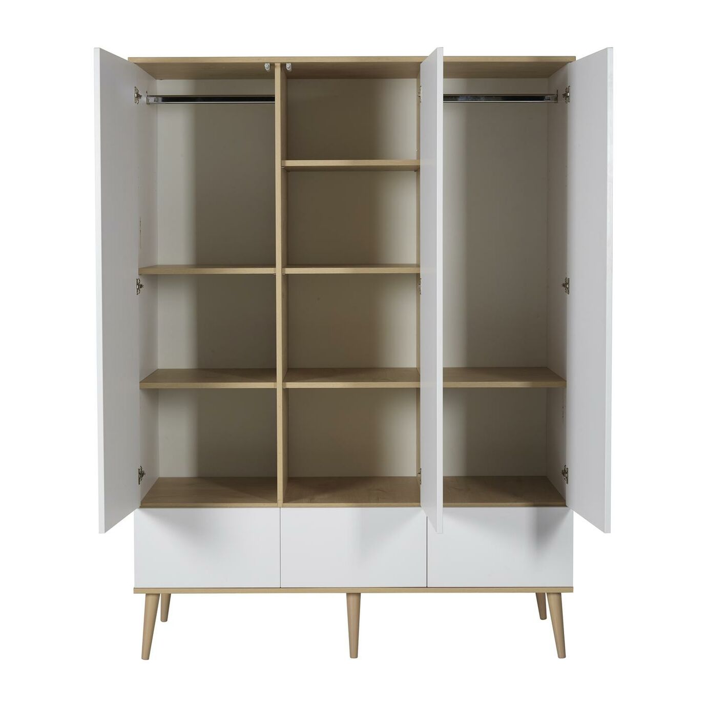 Quax Kast XL Flow 144x58x198cm I White & Oak