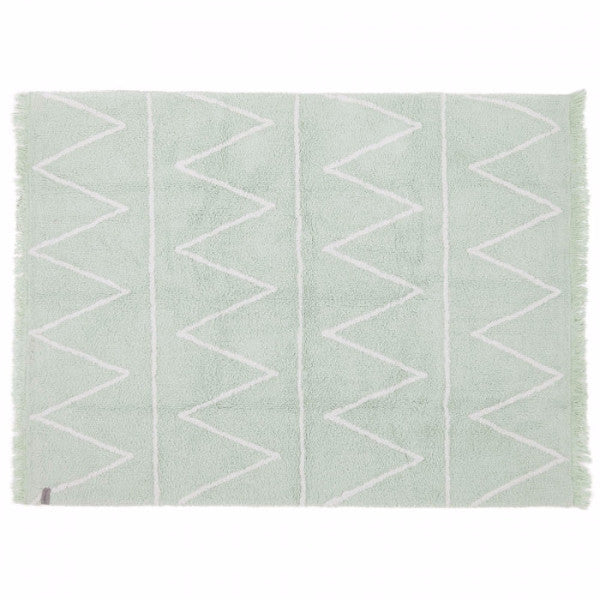 Lorena Canals machinewasbaar tapijt 120x160cm Hippy Mint - DE GELE FLAMINGO - Kids concept store 