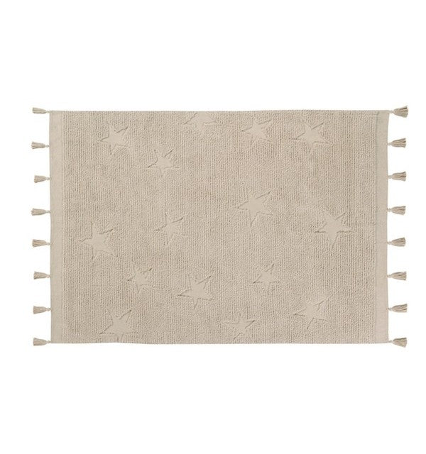 Lorena Canals machinewasbaar tapijt 120x175cm Natural