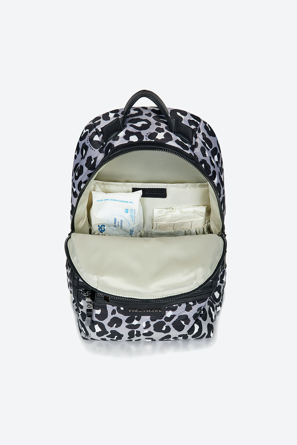 Tiba + Marl Elwood Backpack | Mono Leopard