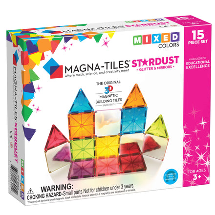 Magna-Tiles Stardust I 15 Pieces