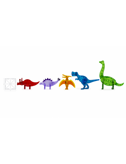 Magna-Tiles Dino's | 5 Pieces