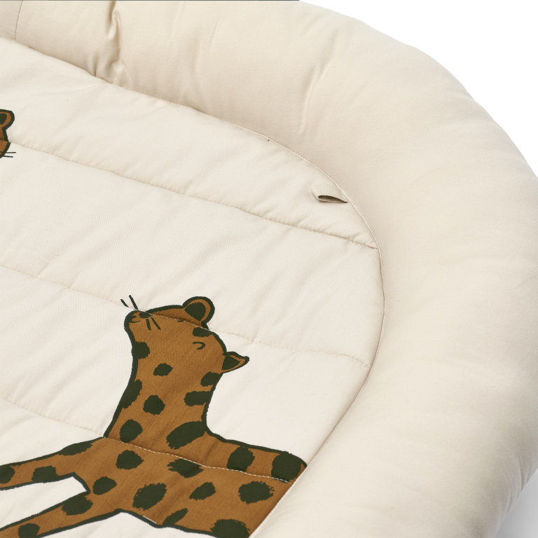 Liewood Amin Activity Nest | Leopard Sandy