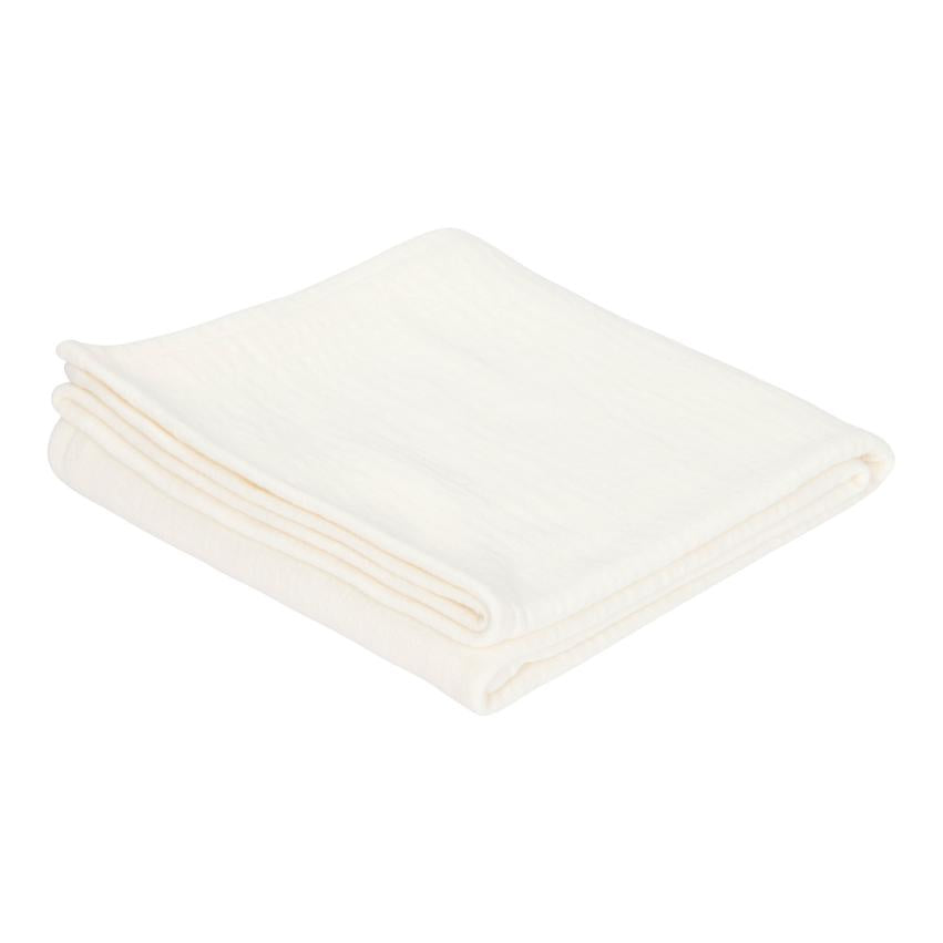 Little Dutch Swaddle Hydrofiele Doeken 120x120cm | Pure Soft White