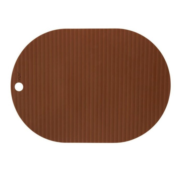 zzz OYOY Siliconen Set 2 Placemats Ribbo - Caramel