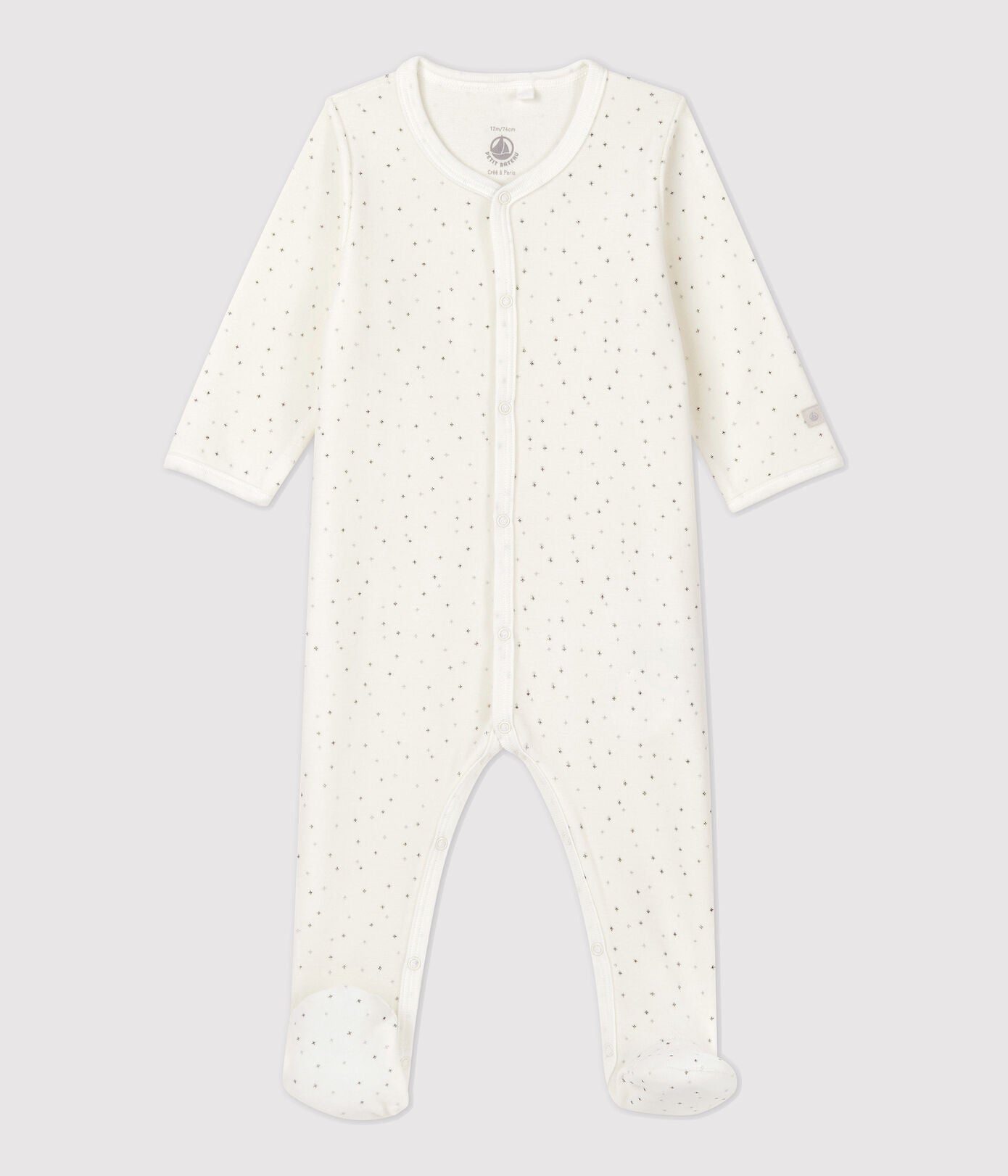 zzz Petit Bateau Slaappakje Pyjama Baby Fluweel