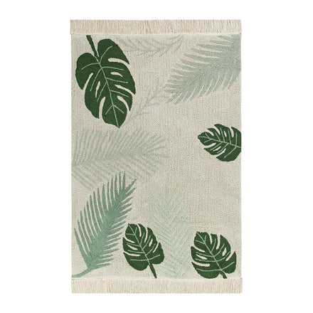 Lorena Canals machinewasbaar tapijt 140x200cm Tropical Green